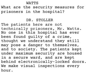 Millennium The Pest House Dialogue 1