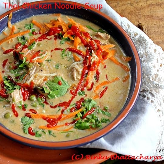 Thai Inspired Chicken Noodle Soup
