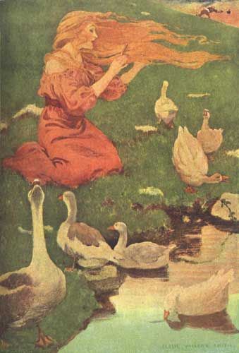The Goose Girl by Jessie Wilcox Smith