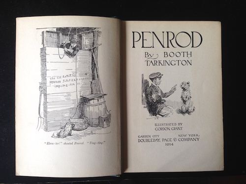 Penrod, by Booth Tarkington (1914), First Edition First Printing