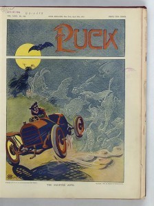 The haunted auto by artist Bryant Baker. April 20, 1910. Prints and Photographs Division. 
