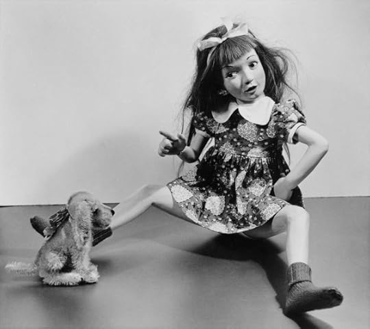 Bartlett_Young girl with bow and dress and stuffed dog