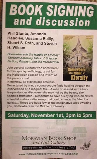 Anthology signing-poster