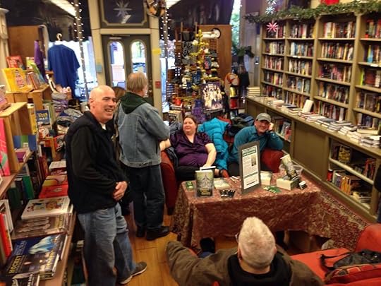 Anthology signing wide shot
