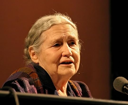 Doris Lessing, British writer, at lit.cologne, Cologne literature festival 2006, Germany. By Elke Wetzig (elya) CC-BY-SA-3.0 via Wikimedia Commons.