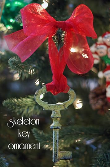Skeleton Key Ornament