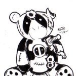 Deadpool Teddy Bear