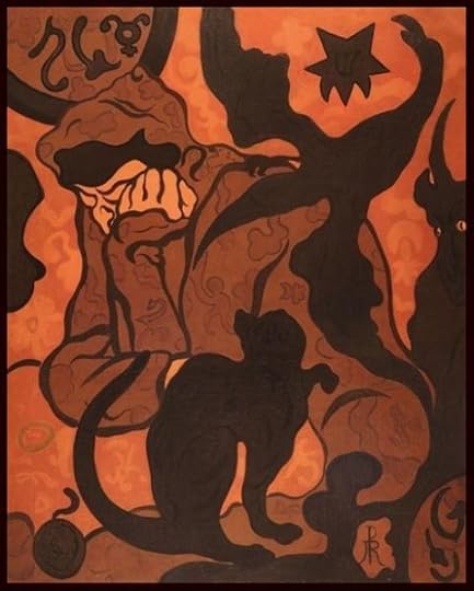 A black cat by Paul Ranson.