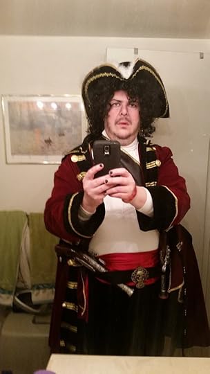 EJ in a pirate costume