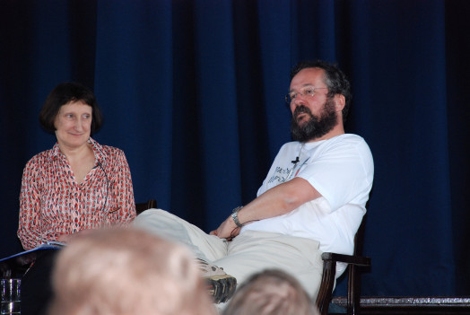 Last time I was at Tavistock, with Myfanwy Cook - thanks to Chris Chapman for the photo