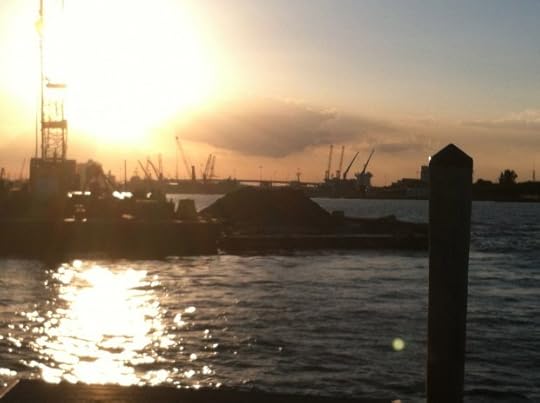 The industrial waterfront, Miami, FL