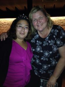 Mariela and Eva