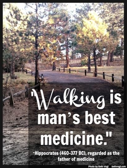 Walking is medicine. Hippocrates. 2014