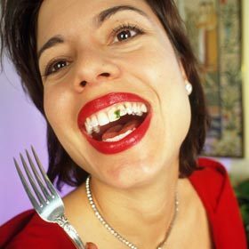 spinach teeth
