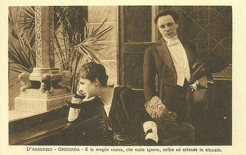 Gioconda 10. Mercedes Brignone and Umberto Mozzato in La Gioconda