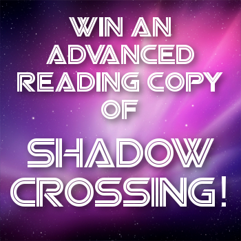 Shadow Crossing ARC giveaway graphic
