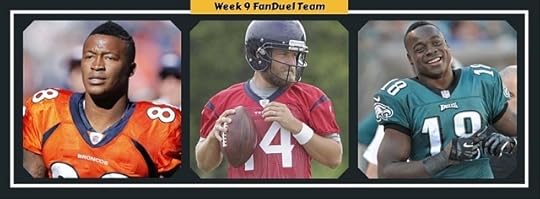 Week 9 FanDuel