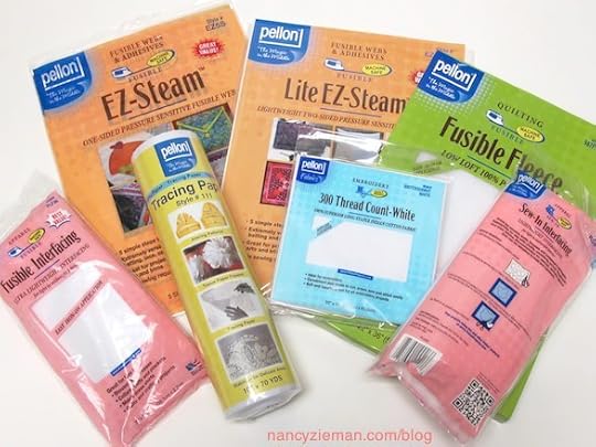 Pellon Products as seen on Nancy Zieman's Blog