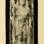 Design drawing by Tiffany Studios of the window to commemorate John Dunn IV