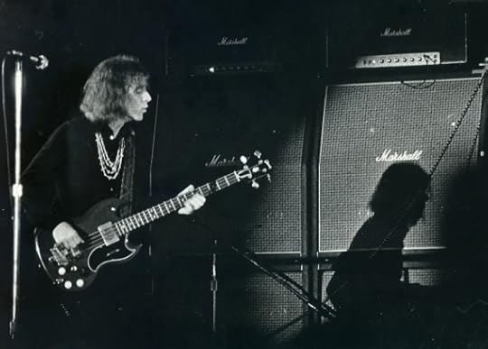 The late Jack Bruce during his days with West, Bruce, and Laing (circa 1972).