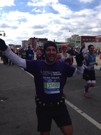 At around Mile 7. Was not feeling like this at around mile 18.