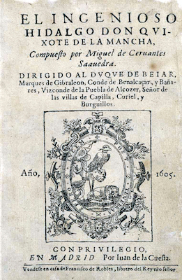Don Quixote, by Miguel de Cervantes