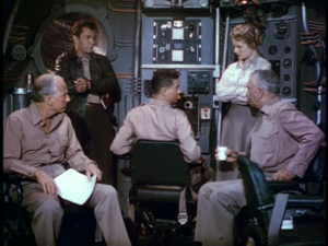 Cameron Mitchell (upper left) in Flight to Mars