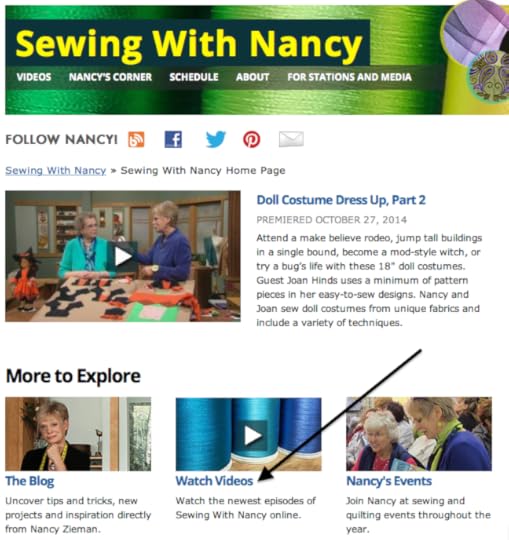 Watch Sewing With Nancy online