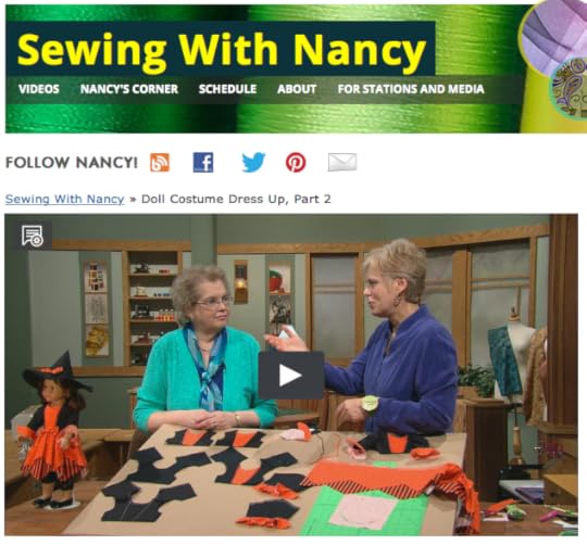 Watch Sewing With Nancy Online, Doll Costume Dress-up part 2