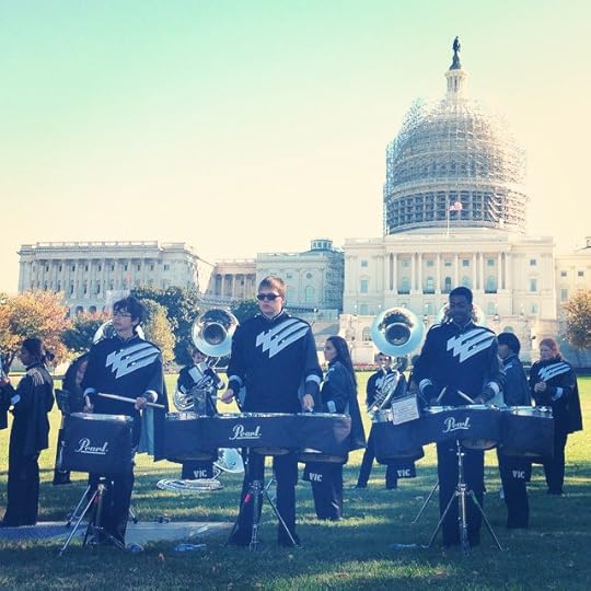The Capitol looks so strange with its scaffolding #igdc
