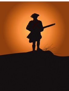 Colonial American Soldier