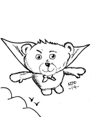 Hero - #inktober sketch by Nick Davis