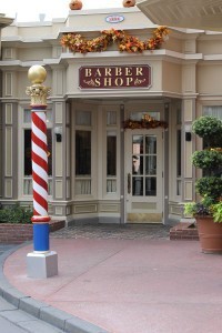Harmony Barber Shop on Main Street, U.S.A.