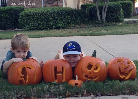 Fall Fun Carved Pumpkins