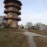 The Pagoda (not a part of the battle) was built as a place from which to look at the city—there's a nice view from up there.