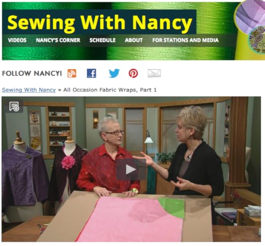 Watch All Occasion Fabric Wraps Online/Sewing With Nancy online/Nancy Zieman and Mary Mulari