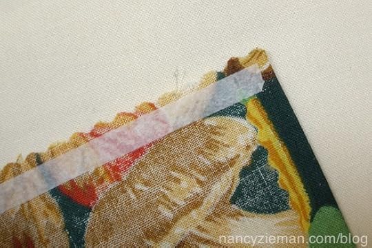 How to Make no-sew fabric napkins Nancy Zieman