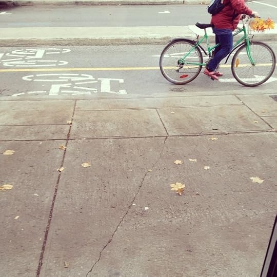 Porter la joie sur son vélo #igersmtl #mtl #lavieestfascinante #lanaturedansmaville #lajoiedansmaville