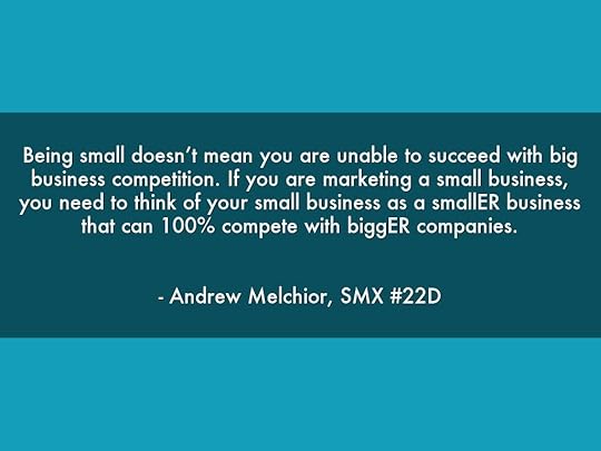 smaller can compete-smx