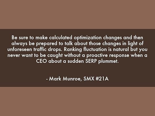 make calculated changes - smx