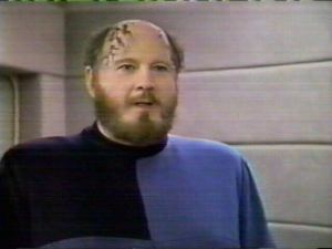 David Ogden Stiers in Star Trek: TNG