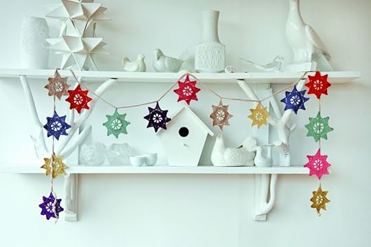 Crochet Star Garland