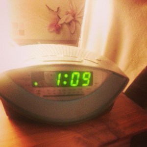 NaNoWriMo moment - finally getting to bed at 1AM.