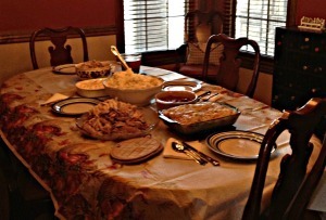 Thanksgiving meal