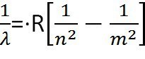 Physics equation