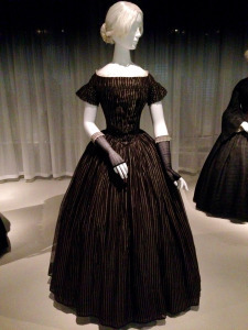 Mourning Dress, British, ca 1848