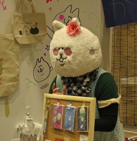 Cuter-than-thou cosplaying vendors