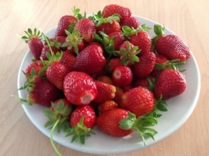 strawberries