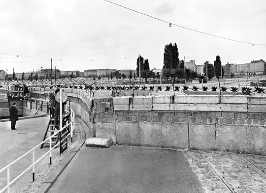 1961, the Potsdamer Platz section of the Berlin Wall. (AFP Photo)