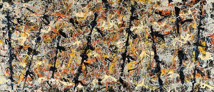 Blue Poles by Jackson Pollock 1952